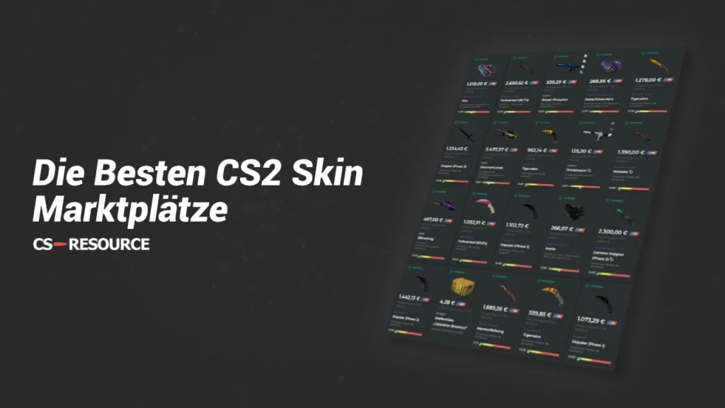 Les meilleurs marchés de skins CS2