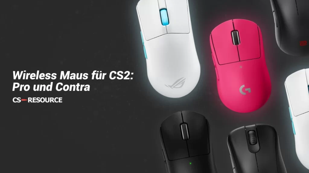 Souris sans fil pour CS2