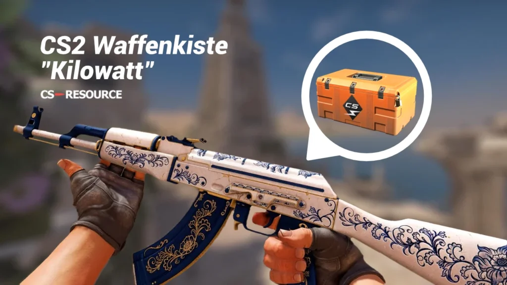 CS2 weapon box Kilowatt - Kukri knife and the first Zeus skin