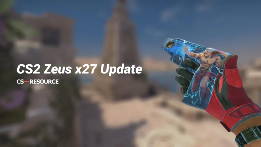 Atualização do CS2 Zeus x27 - Tudo sobre o Taser alterado no CS2